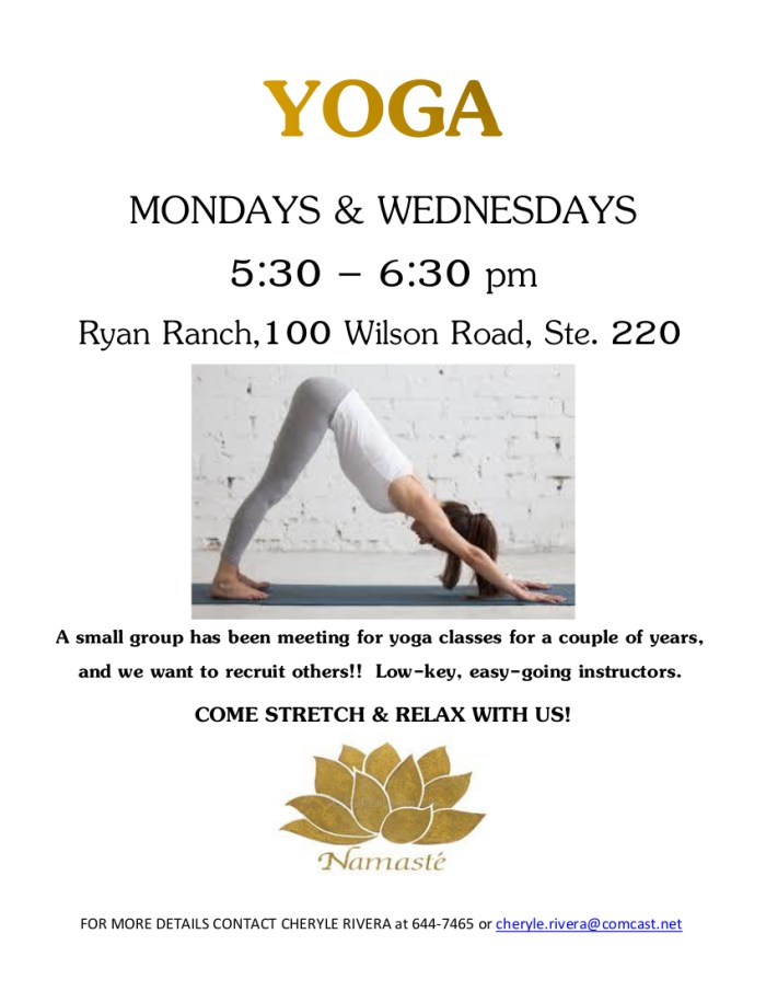 YOGA flyer